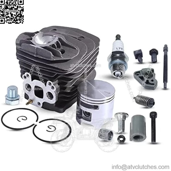 51mm Cylinder Piston Kit For Husqvarna 575 575XP 570 Chainsaw Adjuster 537254102, Cylinder Piston Kit, Spark Plug, Cylinder Plug, Needle Bearing, Chain Catcher, Chain Adjuster.