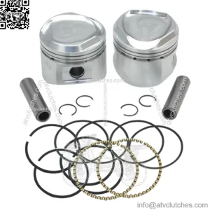 Cycle +.005 80" Bore Super Stock Cylinder Heads Pistons Kit Harley Evo 84-99 (For: Harley-Davidson)