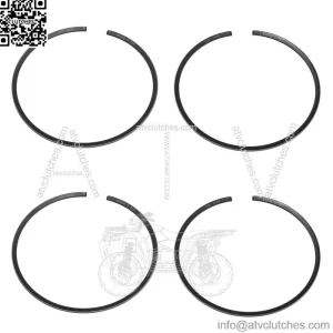 2  Piston Ring Kits for Kawasaki 1986-1996 650 SX X2 .020 Over Bore 76.5mm