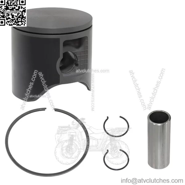 Standard Bore T-Moly Piston Kit for Polaris 850 Sleds Most 2019-2022 - 85mm