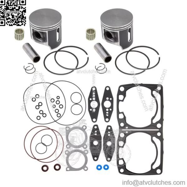 Standard Bore Top End Repair Kit for Arctic Cat 800 Snow fits 2018-2019 85mm
