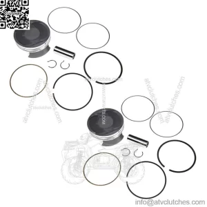 2  Size A Piston Kits for Can-Am 2016-2021 850 Models Standard Bore 94mm