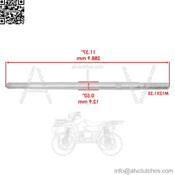 53521-HR3-A20 53158-HP5-003 53157-HP5-003 Tie Rod Set For Honda M12-1.25 - Image 2