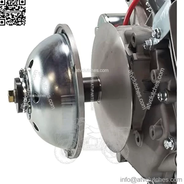 12 Net Power 420cc CRX Series Engine, Replaces Tapered Shaft 9.5hp FE290D Kawasaski on John Deere 1200A Bunker Rake - Image 5