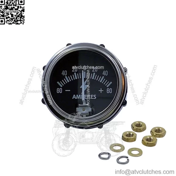 Ammeter Amp Guage (60-0-60) -Fits  Allis Chalmers  Tractor