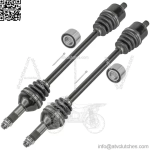 Rear Left Or Right CV Axles And Bearings For Can-Am Traxter HD10 2018-2023