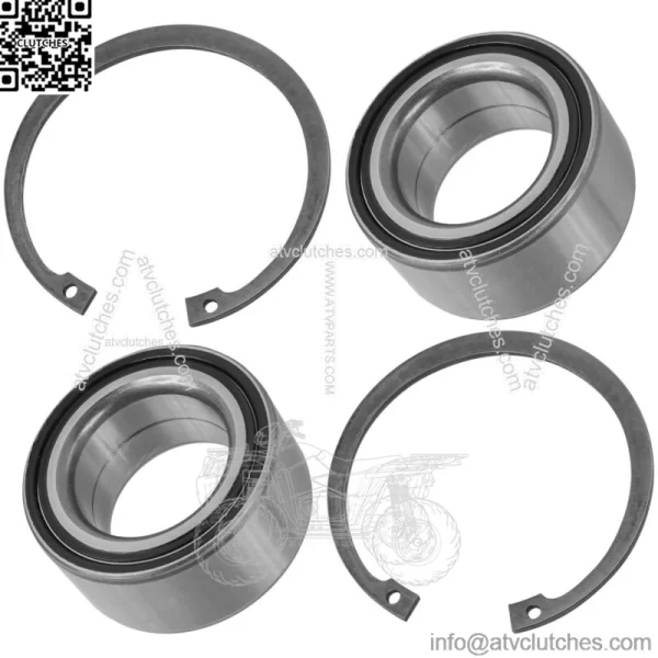 Knuckle Bearings W/Reataining Ring Clips For Polaris Ranger HST 2015-2017