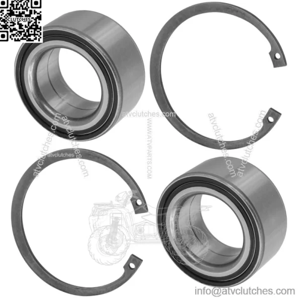 Knuckle Bearings W/Reataining Ring Clips For Polaris Ranger HST 2015-2017 - Image 5