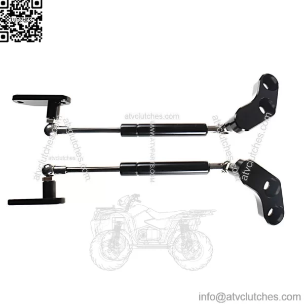Black Billet Aluminum Anodized Door Opener Kits For Can-Am Maverick X3 2017-2021