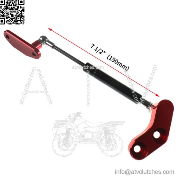 Black Red Billet Aluminum Anodized Door Opener Tool For Can-Am Maverick X3 17-20 - Image 3