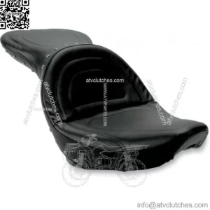 Saddlemen Explorer Studded Touring 2 Up Seat Harley 1984-1999 Softail FXST FLST (For: Harley-Davidson)
