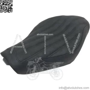 Saddlemen Renegade Knuckle Ribbed Solo Seat 3.3 Gal Tank Harley 04+ XL Sportster (For: Harley-Davidson)