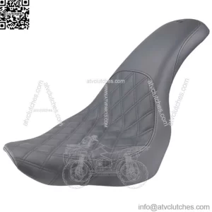 Saddlemen Profiler Black Lattice Stitch 2Up Seat M8 Harley 18+ Softail FXLR FLSB (For: Harley-Davidson)