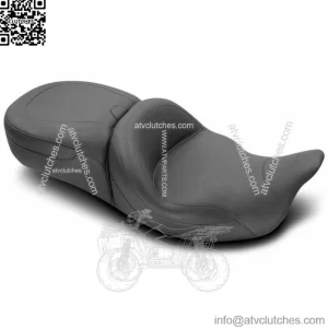 Mustang Super Touring One-Piece Vintage Seat With Receiver 08-2020 Harley Bagger (For: Harley-Davidson)