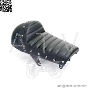 Retro Hump Styling Motorcycle Cafe Racer Leather Seat