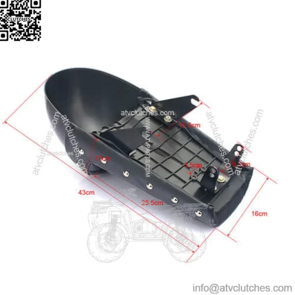 Retro Hump Styling Motorcycle Cafe Racer Leather Seat - Image 3