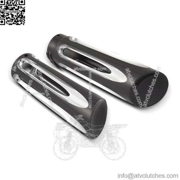 X8X Original Billet Deep Cut Grips For Harley