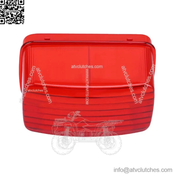 Red Tail Light Taillight Lens For Yamaha Grizzly 550 YFM550 2009 2010 2011-2015
