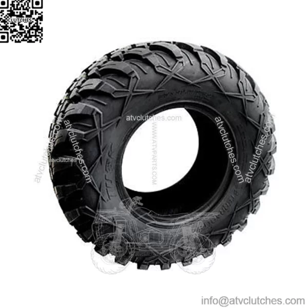 4-Tusk Terrabite Radial 8 Ply UTV Tire Set (4 Tires) 2- 27x9-12 and 2- 27x11-12 - Image 3