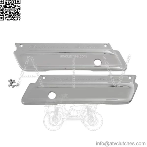 Performance Machine Smooth Saddlebag Latch Covers For Harley Touring