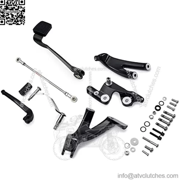Standard Forward Control Foot Pegs For Harley Softail Street Bob FXLRS 117 FXBB 114 FXBBS FXLR 107 FXST 2018-Up for Harley Foot Controls Low rider ST Accessories - Image 2