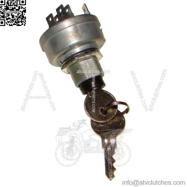 Ignition Switch w/ Keys Fits John Deere Z425 Z435 Z445 Z465 Z510A Z520A Z525E - Image 4