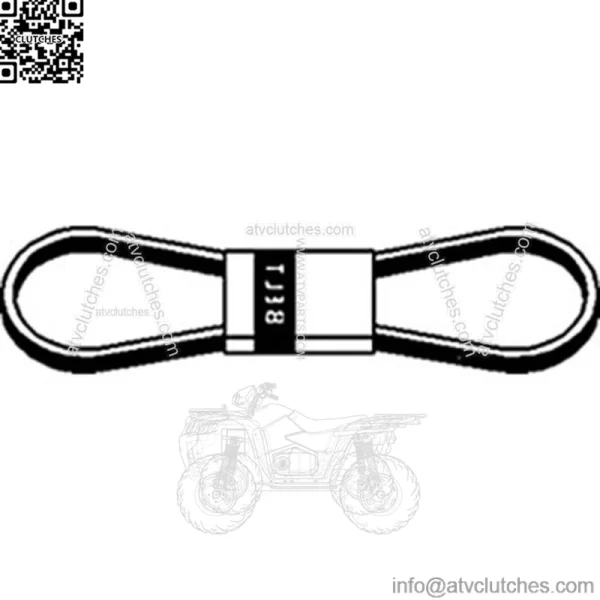 Secondary Feeder Drive Belt Fits CR9060 CR9070 CR9080 87545653 87545653-A