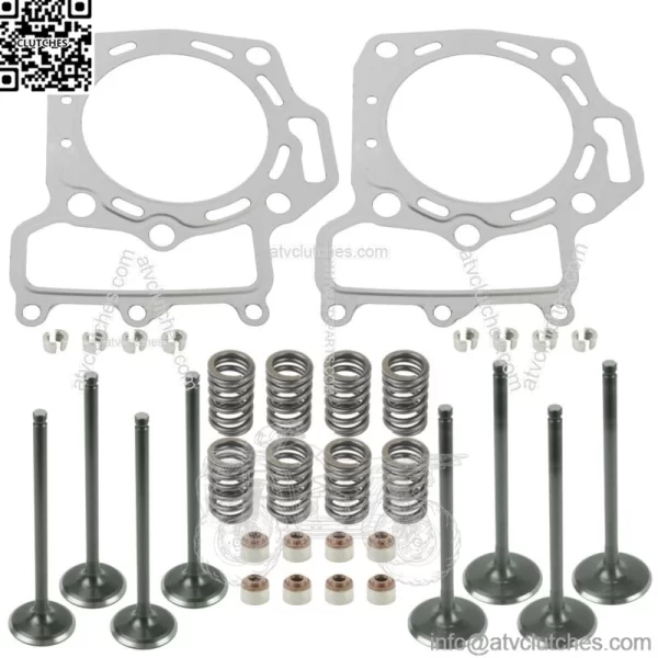 Cylinder Intake Exhaust Valve Gasket Kit for Kawasaki Teryx 750 KRF750 2008-13