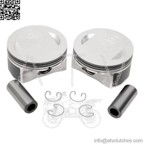 X8X Replacement Pistons For Harley Twin Cam 103" 2007-2017