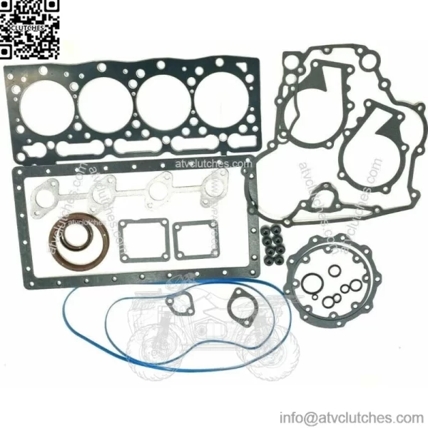 For Kubota V1505 Cylinder Head Complete with Full Gasket 16285-99352 16246-99364 - Image 2