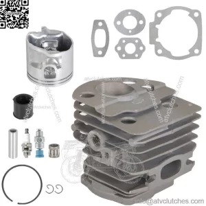 46MM Cylinder Piston Kit For Husqvarna 50 51 55 Rancher Chainsaws