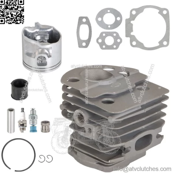 46MM Cylinder Piston Kit For Husqvarna 50 51 55 Rancher Chainsaws