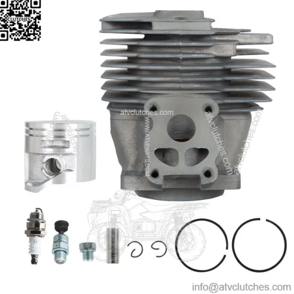 52mm Big Bore Cylinder Piston Kit For Stihl MS441 MS441C Chainsaw Spark Plug - Image 2