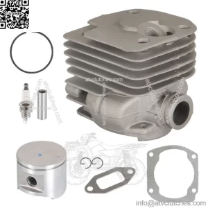 Chainsaw Cylinder Piston Kit Fit For Husqvarna 365 371 372 372XP Big Bore 52mm