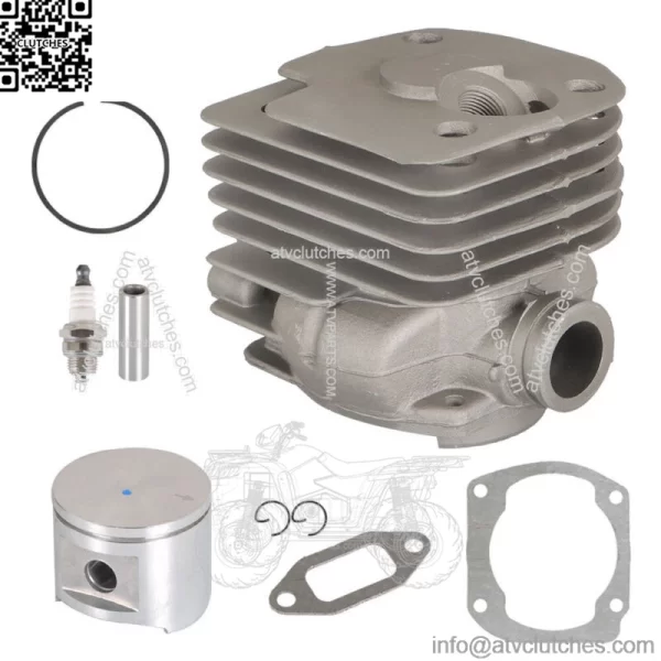 Chainsaw Cylinder Piston Kit Fit For Husqvarna 365 371 372 372XP Big Bore 52mm