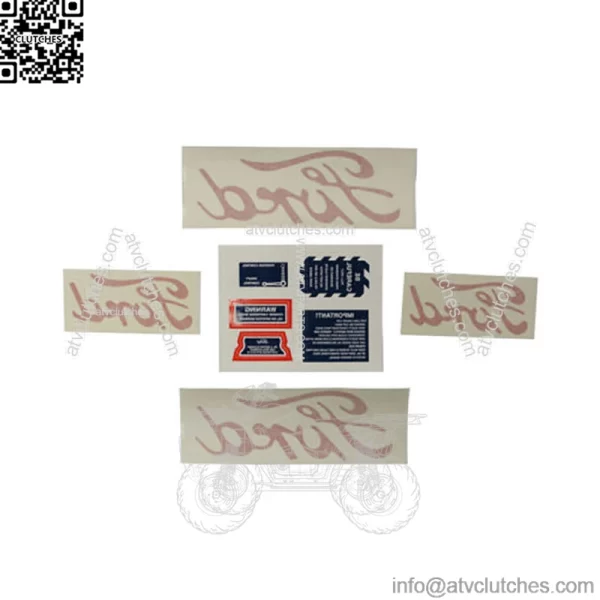 8N5052DGV Vinyl Decal Set Fits Ford Tractor 8N 2N 9N - Image 2