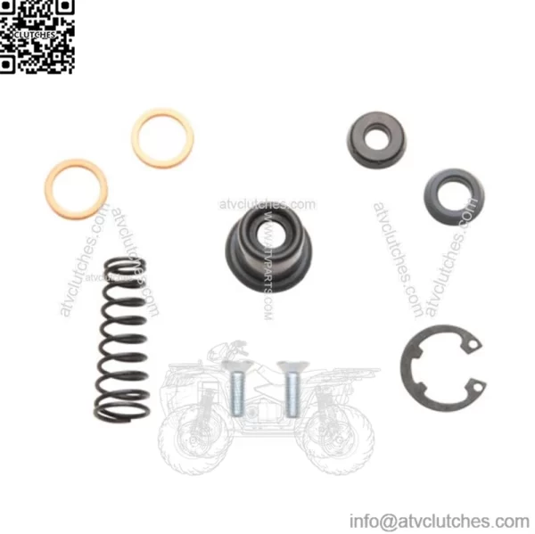 Rear Brake Master Cylinder Rebuild Kit for Yamaha GRIZZLY 700 4x4 2007-2012