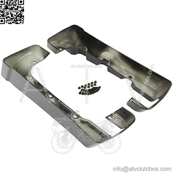 4" Hard Stretched SaddleBag Extension Fits For Harley Touring Models CVO Road Glide Road King Street Glide Electra Glide Ultra Classic 1994-2013 - Image 2