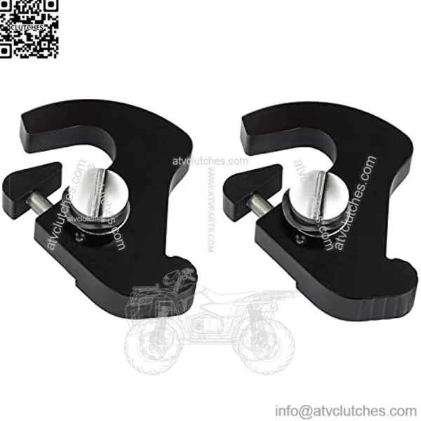 Detachable X8X Mounting Sissy Bar Luggage Rack Latch Clips Kit Fits for Harley Davidson Sportster Touring Street Glide Road King Electra Glide 1986-2021 chrome#9 Latch Clips 7013128 - Image 2
