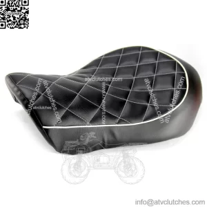 Rider & Driver Solo Seat For Harley Sportster XL 883 1200 72 48 Iron Custom 04+