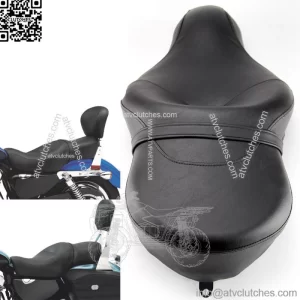 Rider Driver Passenger 2 up Seat for Harley Sportster XL 883 1200 Iron Super Low
