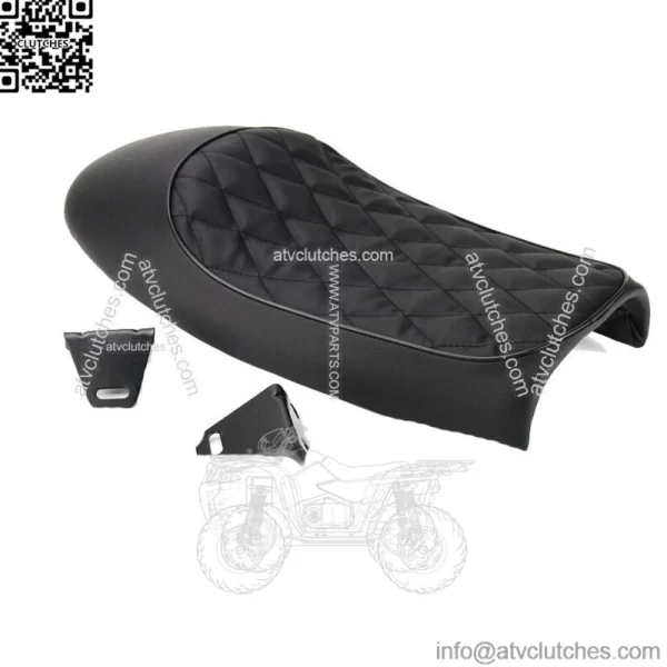 Universal Motorcycle Cafe Racer Seat Flat Brat Saddle For Honda Suzuki Yamaha