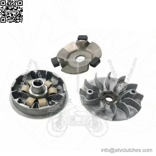 Drive Belt Variator Pulley Roller Set For Lexmoto Diablo 125 Euro 5 LJ125T-9M-E5 - Image 2
