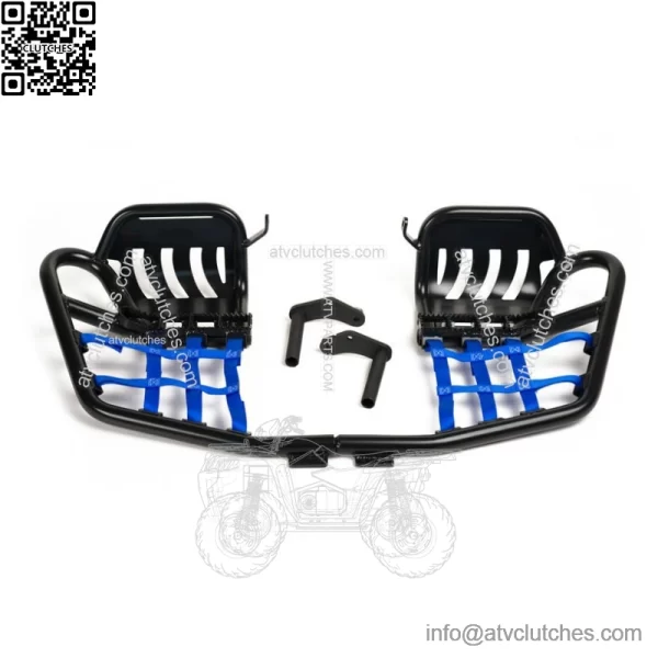 Honda TRX450R 450ER Pro Peg FOOT PEG Nerf bars PSE106-HGB GLOSS BLACK - Image 2