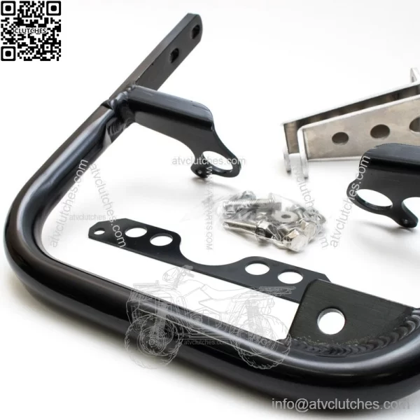 Yamaha YFZ 450 Grab Bar 04 - 13 Rear Bumper ARMAT by Alba Racing Black 199 T5 - Image 2