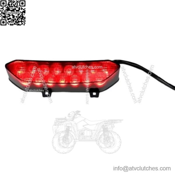 Smoke LED Brake Tail Light for Yamaha Raptor 700 2006-2018 YFZ450R 2009-2018 - Image 2