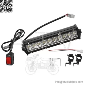 LED Headlight Light Bar + Switch For Yamaha Raptor 700 R 125 250 Banshee Blaster