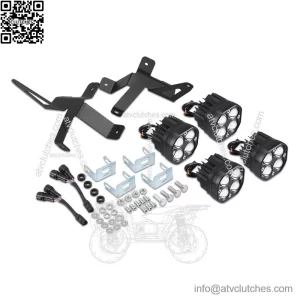 For Yamaha Raptor 700 / 700R Driving Headlight LED Work Lights 2013-2023 4-Pack