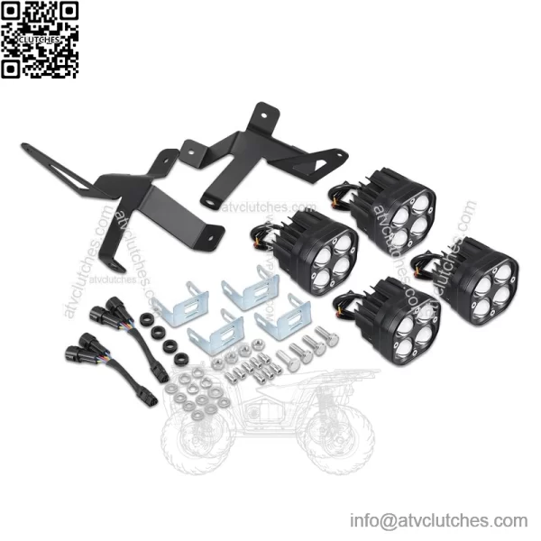 For Yamaha Raptor 700 / 700R Driving Headlight LED Work Lights 2013-2023 4-Pack