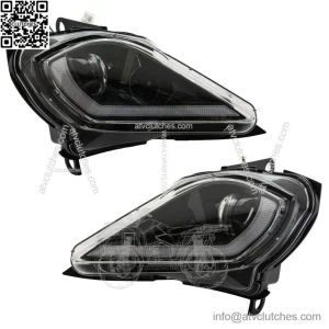 LED Headlight Full Replacement Housings For Yamaha Raptor 700 700R 2006-25